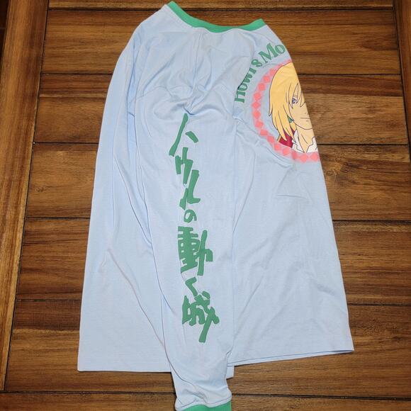 Howl's Moving Castle Circular Howl Portrait LS Tee - BoxLunch Exclusive - Small - Picture 6 of 7